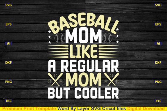 Baseball Mom SVG: A Designer's Review for Embroidery