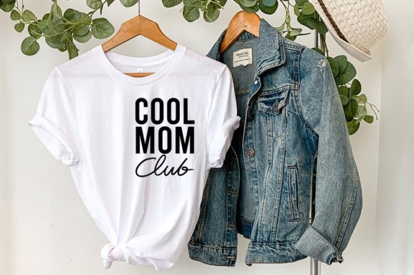 Cool Mom Club SVG: Modern Graphics for Crafts
