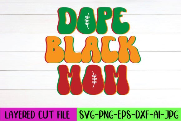 Dope Black Mom Retro SVG: A Designer's Review