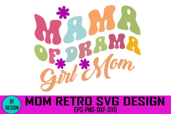 MAMA of DRAMA: Retro Graphics for Crafts
