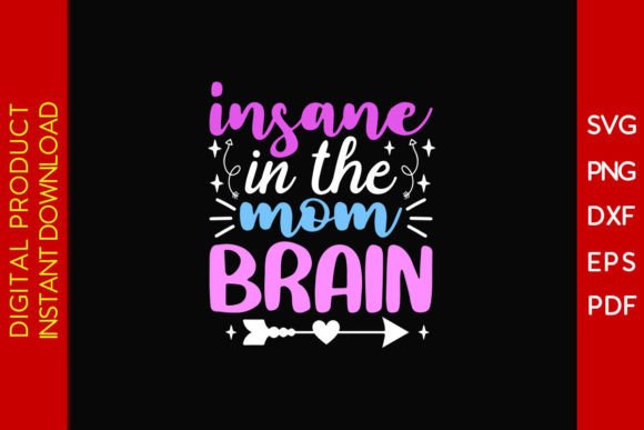 Mom Brain SVG: Fresh Graphics for Crafts & Blogs