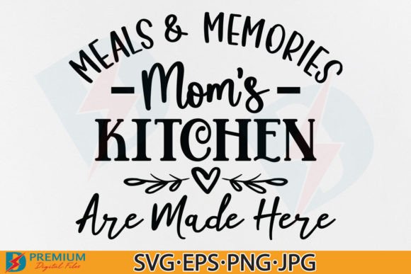 Mom's Kitchen SVG: Crafts & Graphics for Blogs